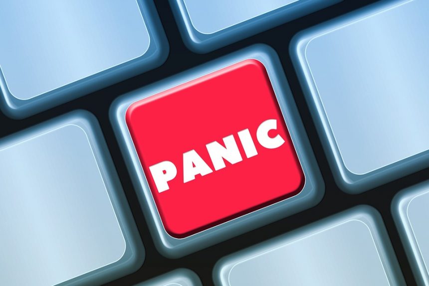 паника, кнопка