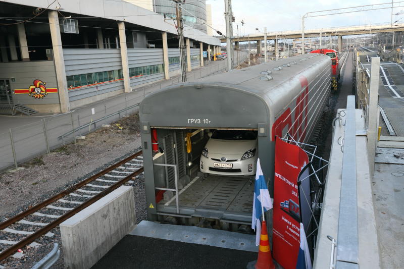 железнодорожный вагон автомобилевоз ржд железная дорога