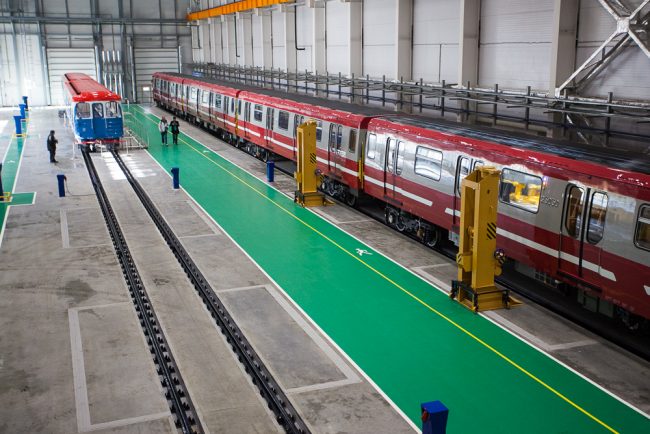 октябрьский электровагоноремонтный завод оэврз промышленность машиностроение поезд метро