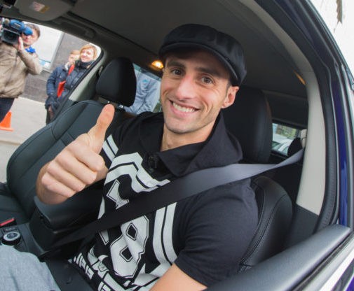Маурисио стал таксистом в рамках акции «Давай-давай!»