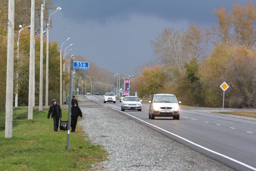 дорога алтайский край федеральная трасса м52 р256 чуйский тракт