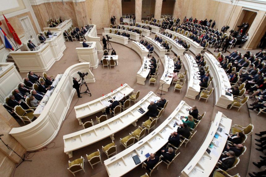 отчёт губернатора перед законодательным собранием георгий полтавченко закс