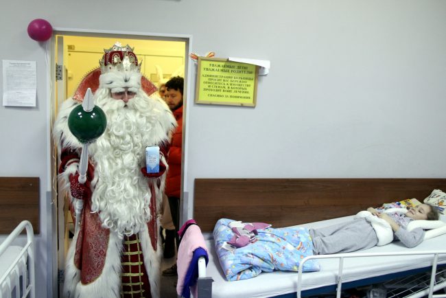 Всероссийский Дед Мороз детская больница № 2 святой Марии Магдалины