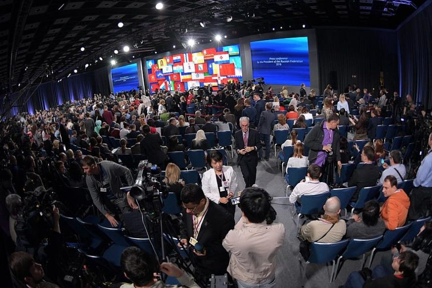 Владимир Путин, пресс-конфренция