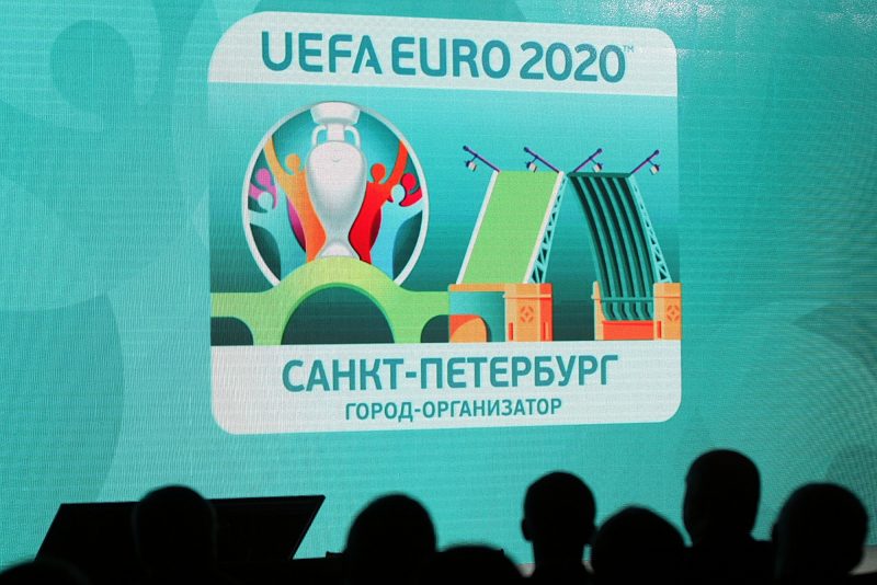 представление логотипа Петербурга Евро-2020 чемпионат Европы по футболу