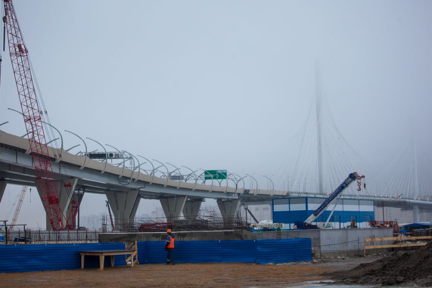 метрострой строительство станции метро новокрестовская зсд западный скоростной диаметр