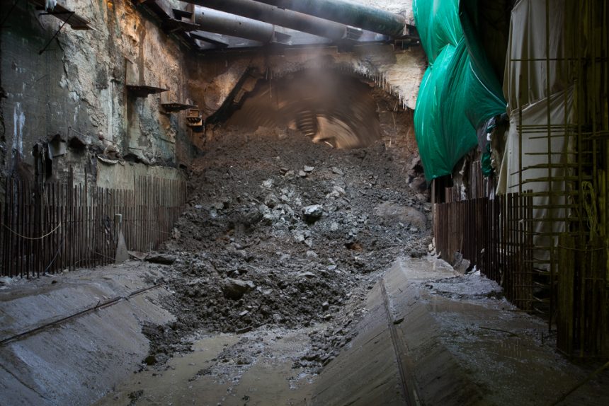 метрострой строительство станции метро новокрестовская проходческий щит надежда