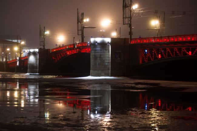 красный дворцовый мост китайский новый год