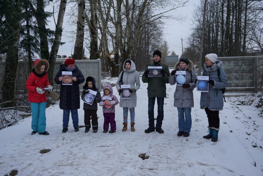 акция протеста против жк планетоград в защиту пулковской обсерватории