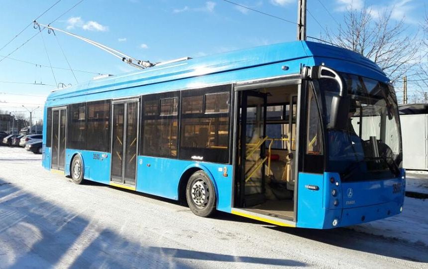 троллейбус тролза с увеличенным автономным ходом