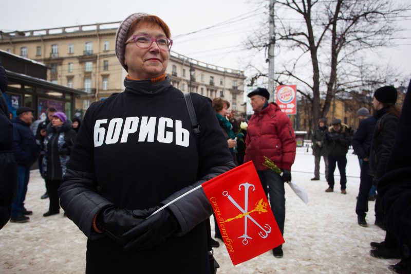 шествие митинг памяти бориса немцова