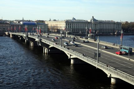 благовещенский мост лейтенанта шмидта