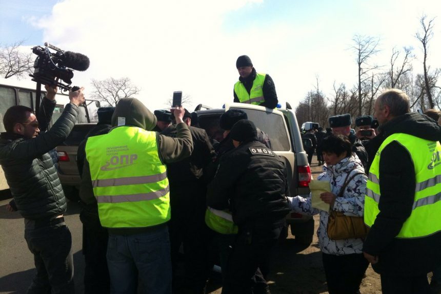 полиция омон задержание дальнобойщики антиплатон