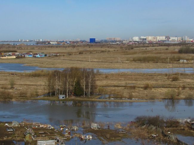 паводок наводнение затопление пушкинский район посёлок ленсоветовский мемориал дот
