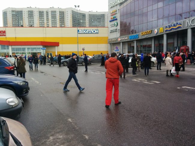 эвакуация тц торговый центр лондон молл