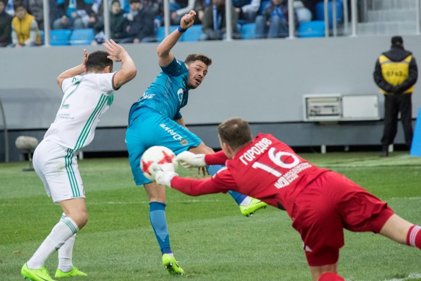 футбол Чемпионат России 2016/17, 27-й тур, Зенит Терек
