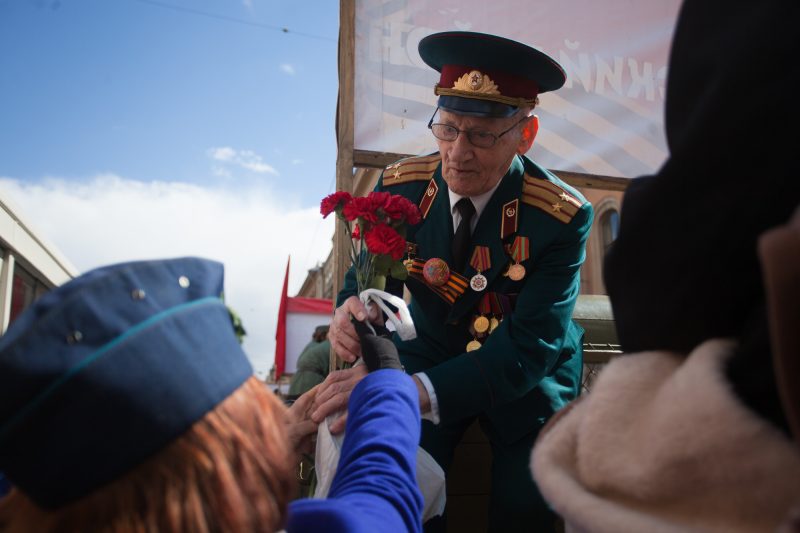 День Победы Бессмертный полк ветераны