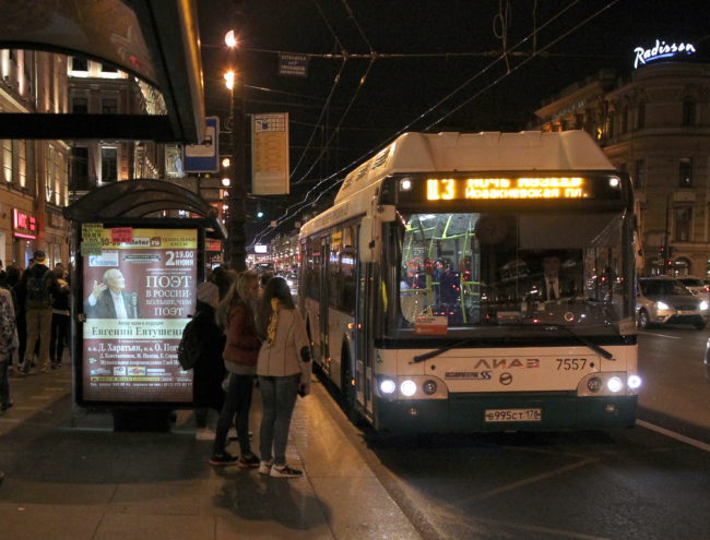ночь музеев ночной автобус