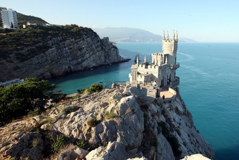 Крым замок Ласточкино гнездо туризм курорты южный берег крыма