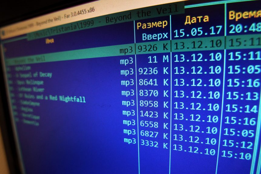 формат mp3 файлы информация музыка данные