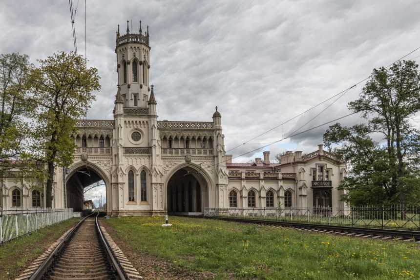 неоготика новый петергоф парк александрия