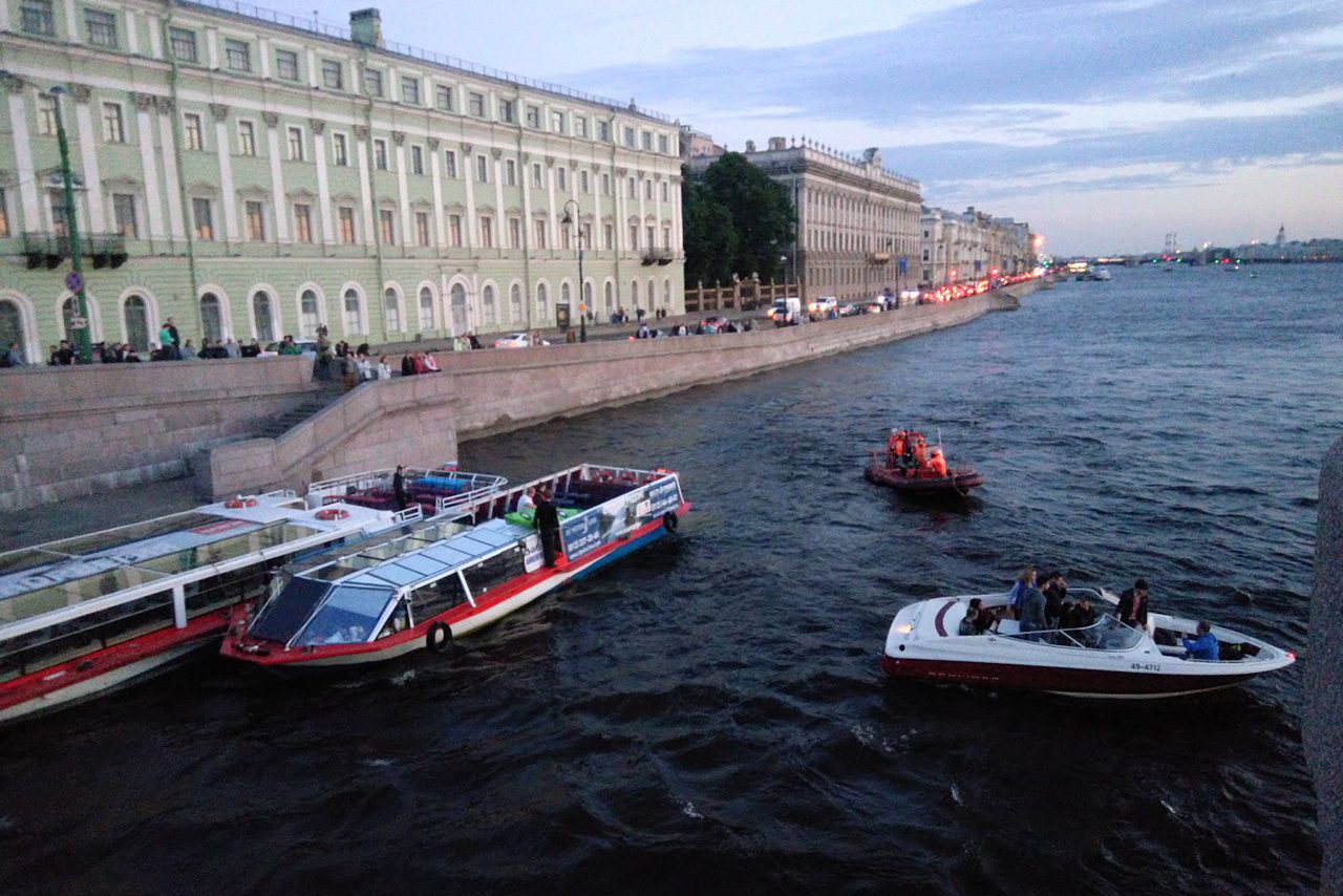 Кайяки в СПБ на Неве