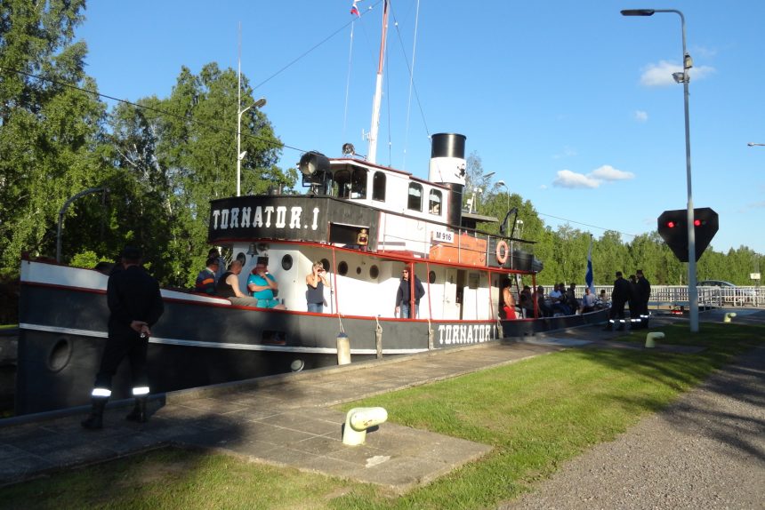 яхта пароход Tornator Финляндия