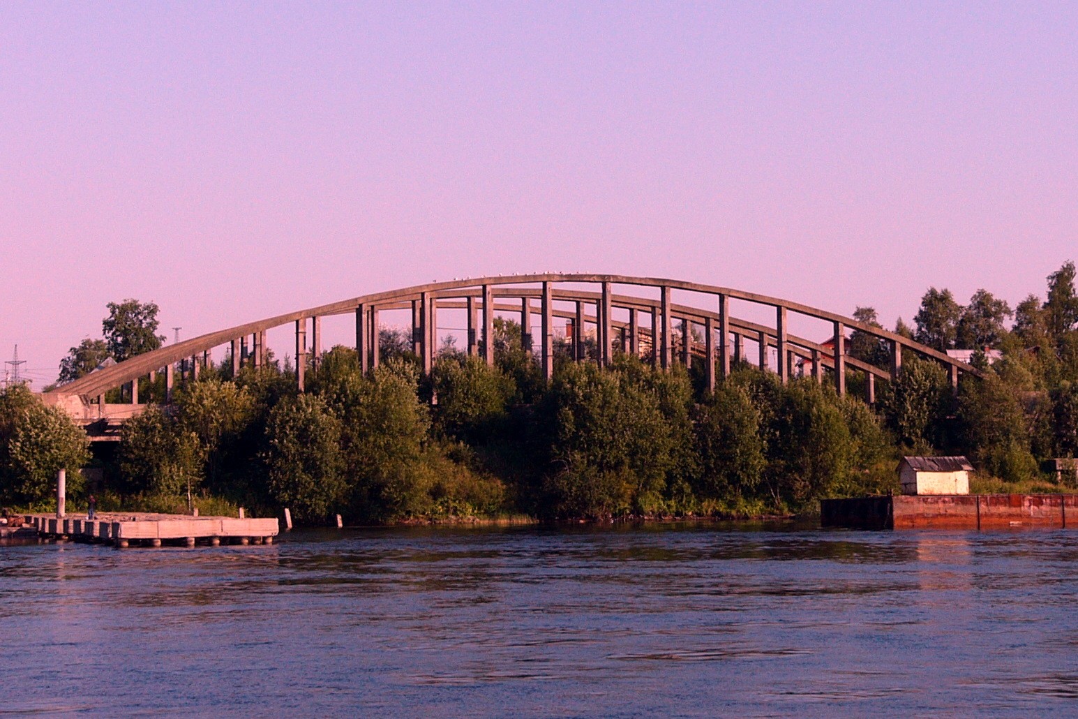 Новосаратовка Володарский мост