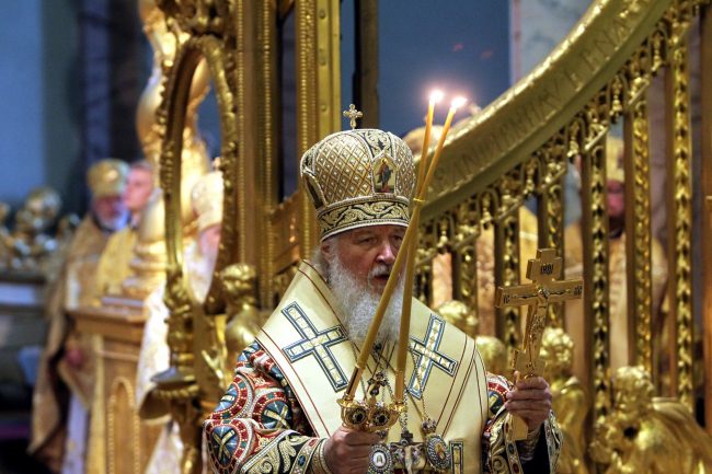Патриарх Кирилл Петропавловский собор богослужение