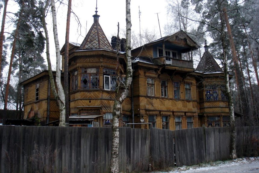 Загородный дом Л. А. Змигродского Сестрорецк деревянное здание памятник архитектуры