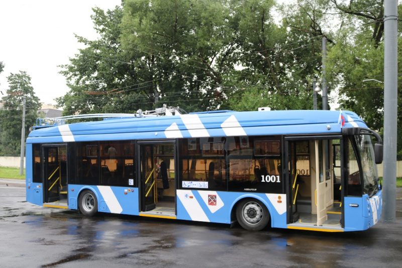 горэлектротранс троллейбус с увеличенным автономным ходом