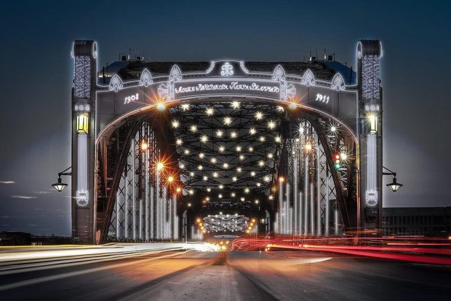 большеохтинский мост