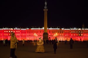 дворцовая площадь зимний дворец эрмитаж столетие революции