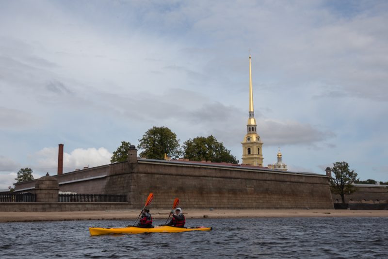 петропавловская крепость каяк байдарка