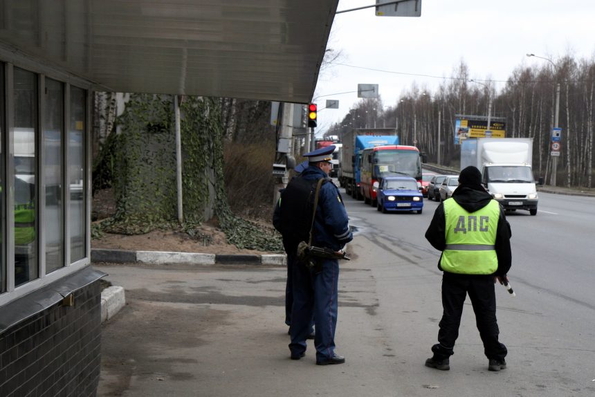 ДПС ГИБДД полиция стационарный пост Бугры