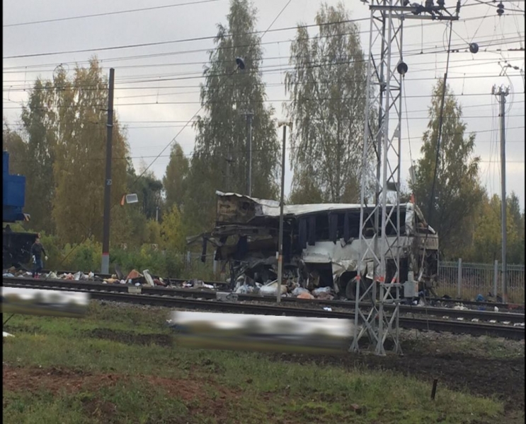 дтп владимирская область покров столкновение автобуса с поездом