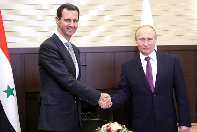 Асад и Путин