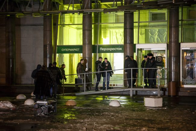 взрыв в магазине на Кондратьевском проспекте полиция