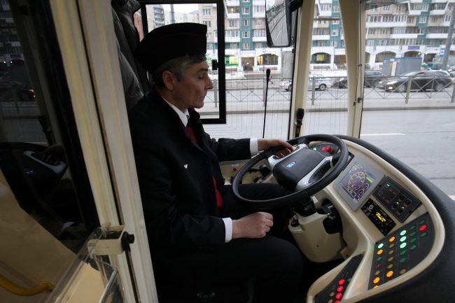 электробус троллейбус 23 автономный ход водитель