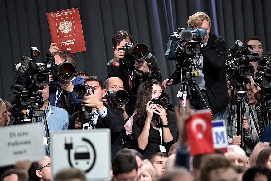 журналисты сми пресс-конференция путина