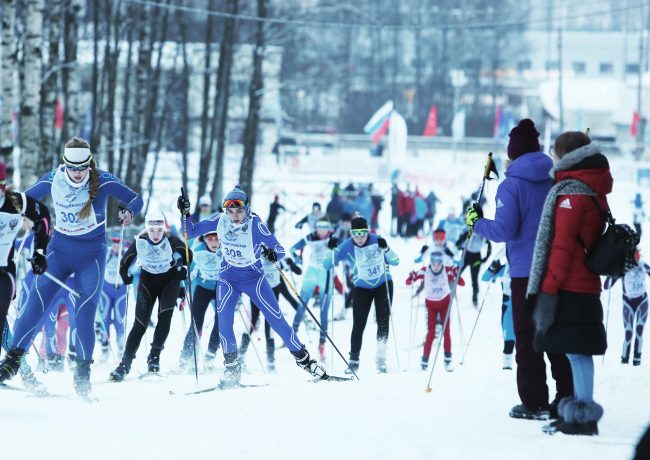 лыжня России лыжники зимние виды спорта