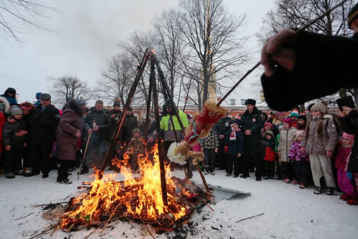 Масленица в петропавловской крепости