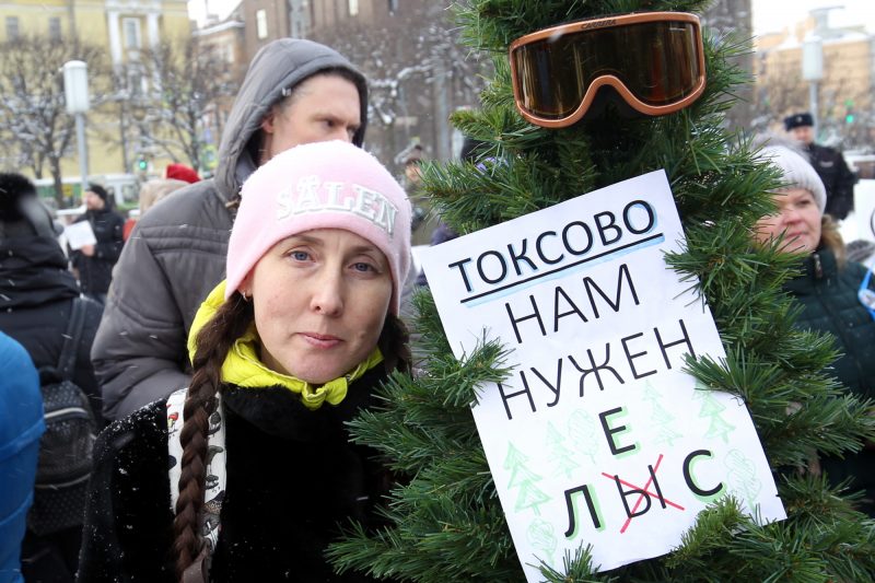 митинг Зелёная коалиция Токсово