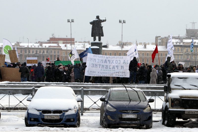 митинг зелёная коалиция площадь ленина