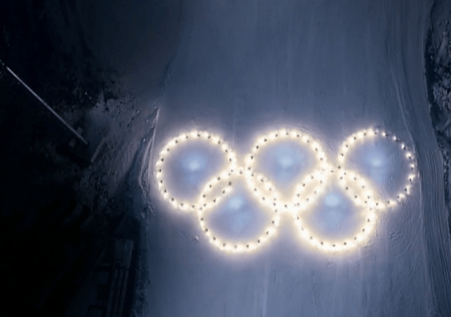 Открытие Олимпиады в Пхёнчхане