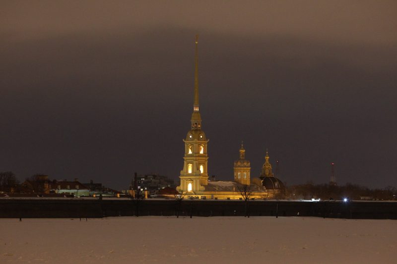 Час Земли Петропавловская крепость