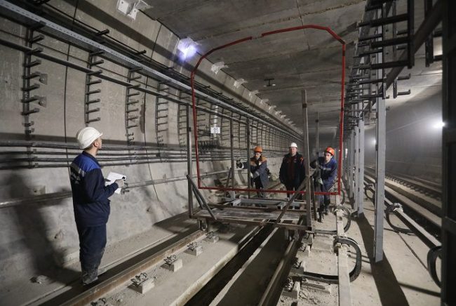рама тест новокрестовская строительство метро