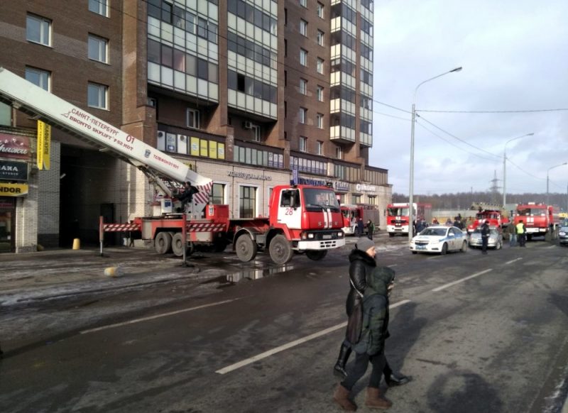 коломяжский проспект 15 пожар