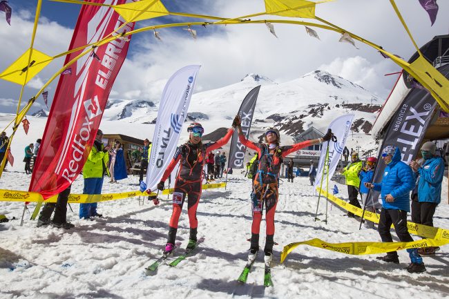 фестиваль экстремальных видов спорта Red Fox Elbrus Race лыжный спорт Вероника Майерхофер и Иоганна Эрхарт