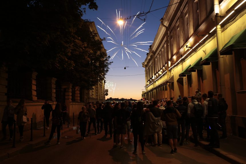салют фейерверк день города праздник